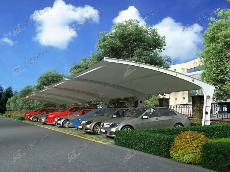 膜結(jié)構(gòu)停車(chē)棚主要應(yīng)用在哪些環(huán)境？