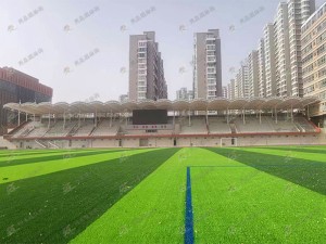 石家莊市第四十四中學(xué)2460平方米看臺(tái)膜結(jié)構(gòu)