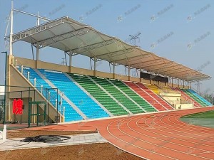 山西晉城一中、澤州一中4200㎡看臺(tái)膜結(jié)構(gòu)